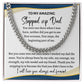 Cuban Link Chain, gift for Step Dad, Bonus Dad for Father's Day, his birthday