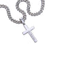 Chain with Personalized Cross Necklace, gift for boy, grandson, Son, Godson, Nephew on his First Holy Communion