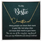 Signature Style Name Necklace, gift for Bestie, best friend, BFF, soul sister on her birthday, Thanksgiving, Christmas