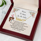 Collar Heart Name Necklace, regalo para esposa, novia en el día de San Valentín, gift for wife, girlfriend on Valentines Day