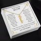 Personalized Vertical Name Necklace, gift for Mom for Thanksgiving, Christmas, her birthday, Mother's day