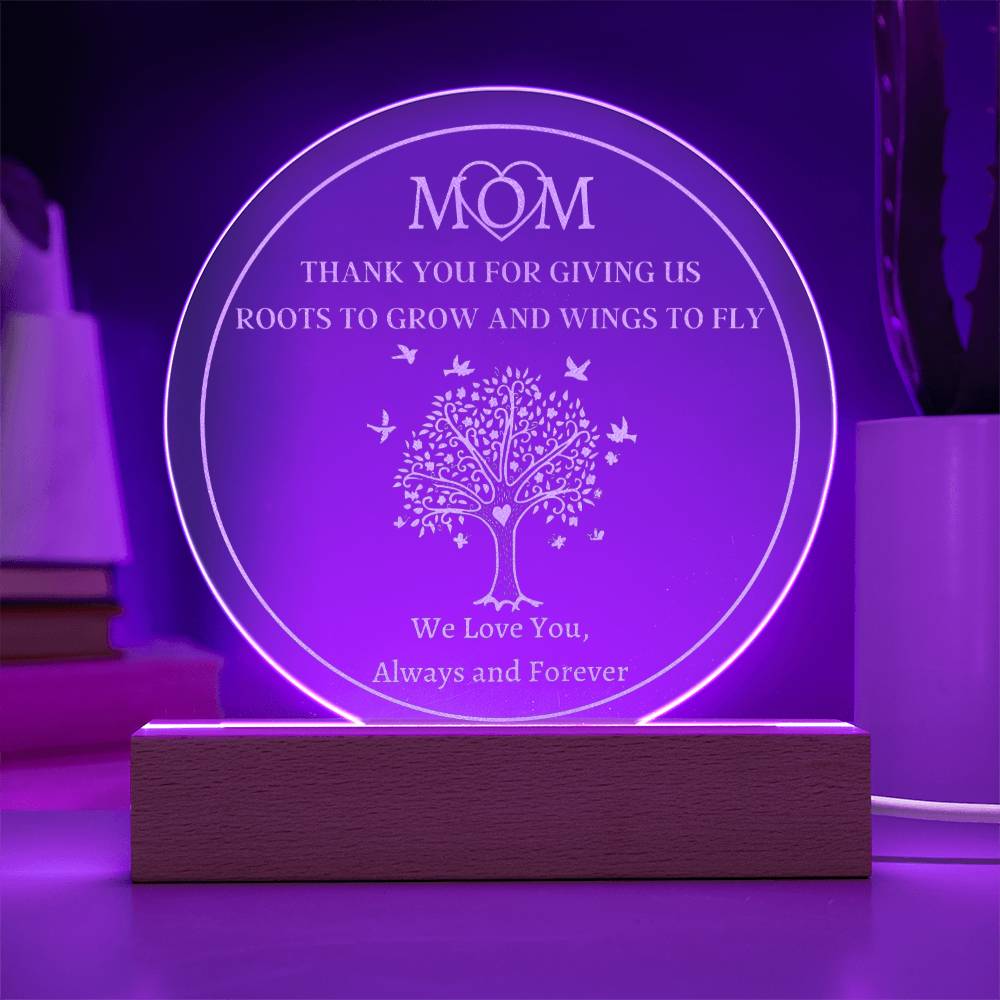 Engraved Acrylic Plaque, gift for Mom, Mother on Mother's Day, her birthday