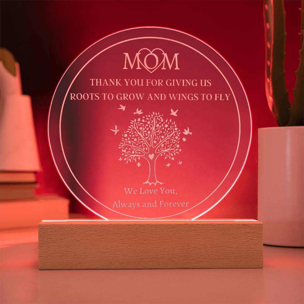 Engraved Acrylic Plaque, gift for Mom, Mother on Mother's Day, her birthday