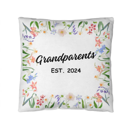 Classic Pillow, Pregnancy announcement, personalized Grandparents gift