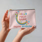 Back to school Pouch, First day of 1st grade gift for her. Personalized pouch