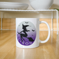 White Ceramic Mug, Halloween themed, Personalized Create Your Own Magic Mug for her