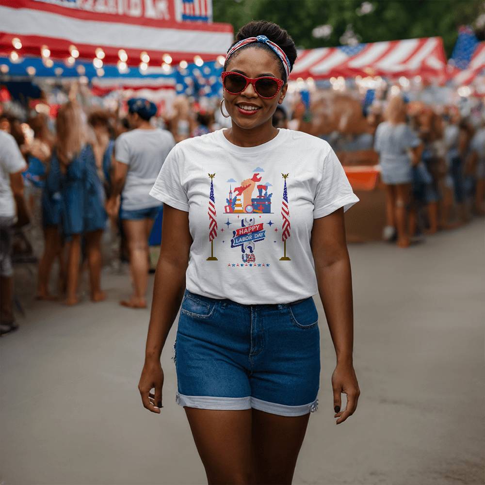 Unisex tshirt, labor day tshirt, USA