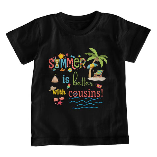 Youth T-Shirt! With a classic fit, summer is better with cousins