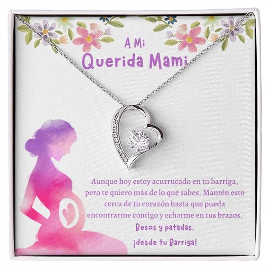 Regalo Para Esposa Embrazada, New Mommy Gift Necklace, Nueva Mamá En El Hospital, Esposa Embarazada, Embarazo Para Mamá Primeriza