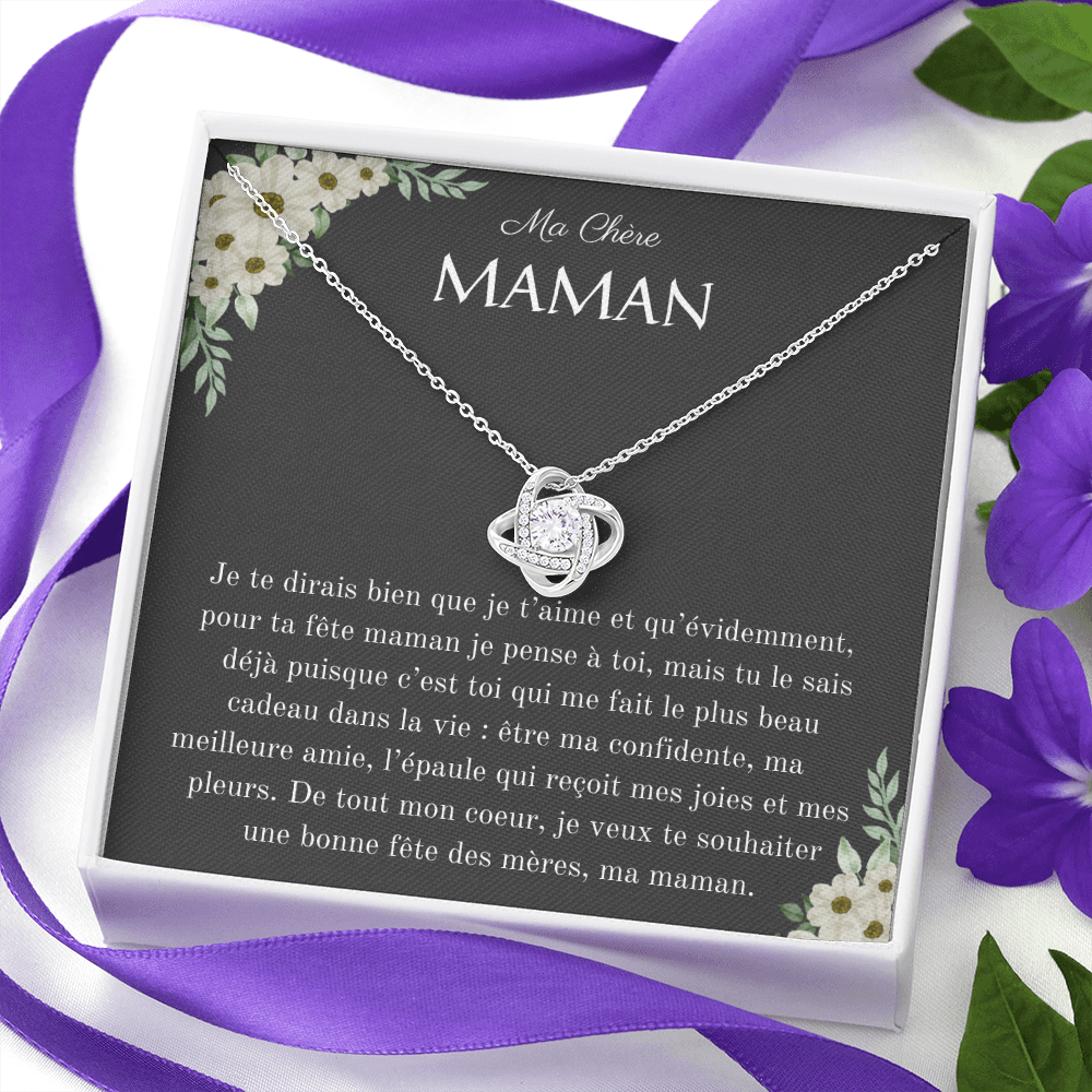 Cadeau pour ma mère, Cadeau de fête des mères pour maman, Idées cadeaux pour maman, Bijoux pour maman, Collier pour maman