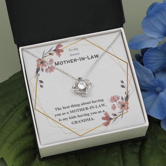 Mother-In-Law Gift Necklace: Mother-In-Law, Mother-In-Law Gift, Mother's Day Gift for Mother-In-Law, Grandmother gift